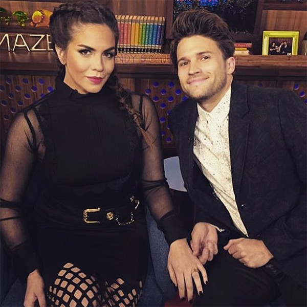 Katie Maloney, Tom Schwartz, Watch What Happens Live Katie Maloney, Tom Schwartz, Watch What Happens Live